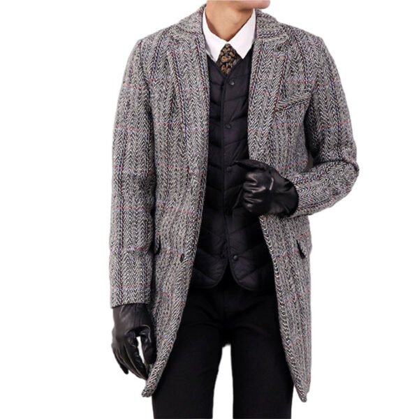 Winter Men's Thickened Coat - Image 4