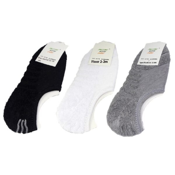 Towel Bottom Ankle Socks Solid Color Sports Leisure Invisible Terry Shallow Mouth - Image 8