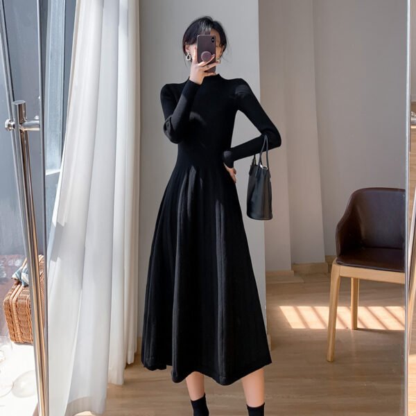 Inner Wear Base A- Line Knitted Dress Women - Image 6