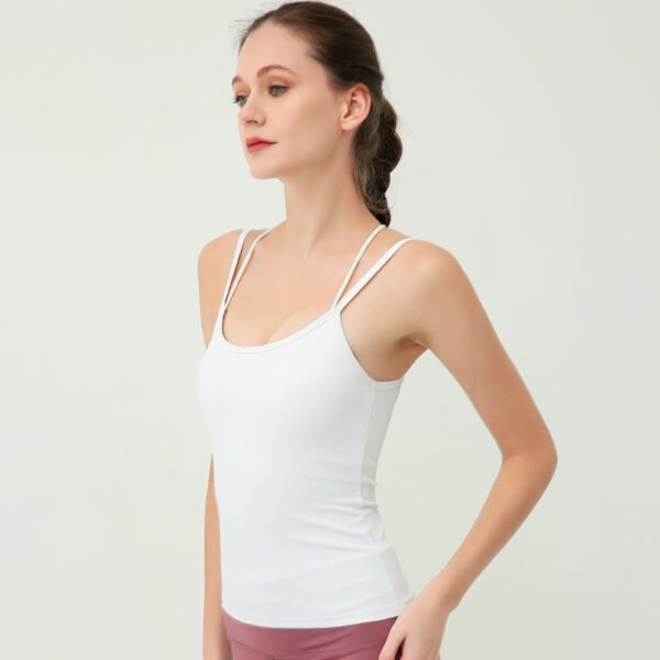 Yoga Straps Top For Women Beauty Back Cross High Elastic Quick-drying - Image 4