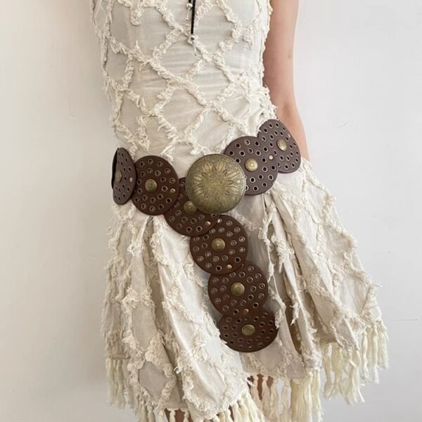 American Retro Round Hollow Waist Seal - Image 2