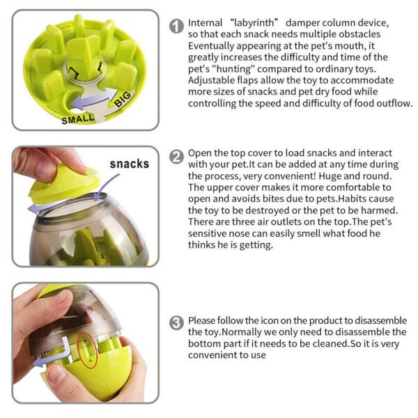 Slow Feeder Dog Bowl - Prevents Gulping and Bloating - Image 8
