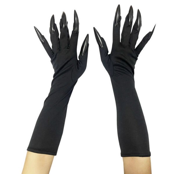 Halloween Long Nail Ghost Claw Gloves Long - Image 5