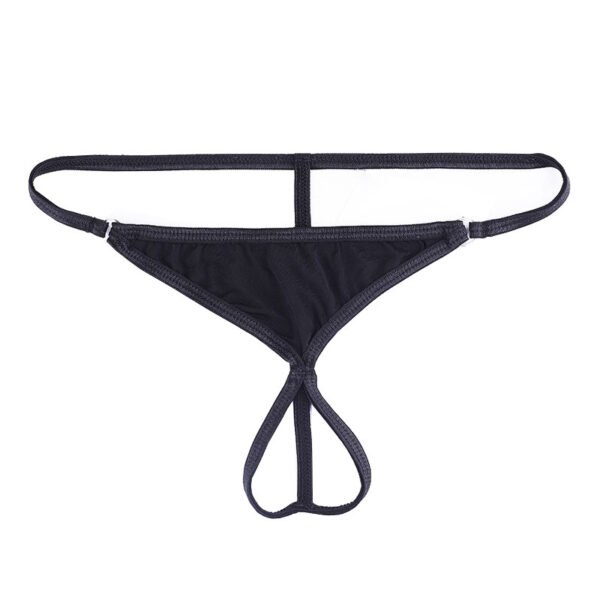 Hollow Out See Through Breathable Men's Sexy Underwear Ice Silk - Image 4
