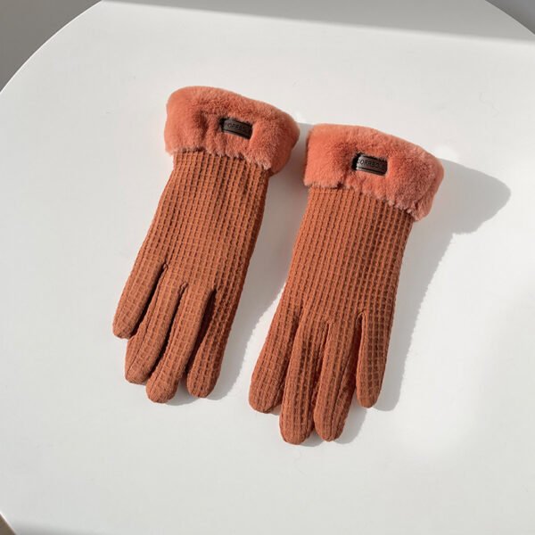 Winter Women's Thick Warm Touch Screen Gloves - Image 4