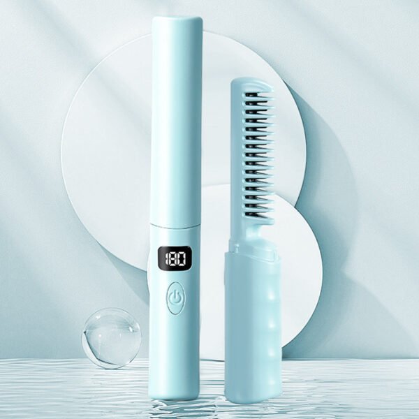LCD Charging Portable Straight Comb - Image 4