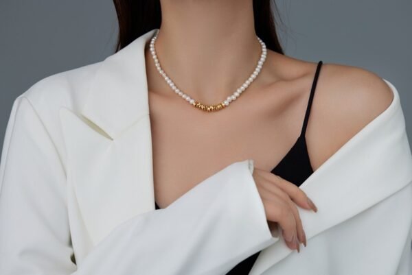 Natural Freshwater Pearl Necklace Ins Style - Image 2