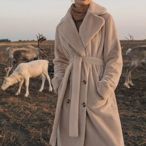 Autumn And Winter Thickening Mink Velvet Coat Women - Image 3