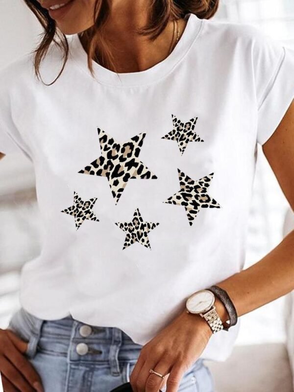 T-shirt AliExpress Amazon Independent Station Women's Short Sleeve - Image 8