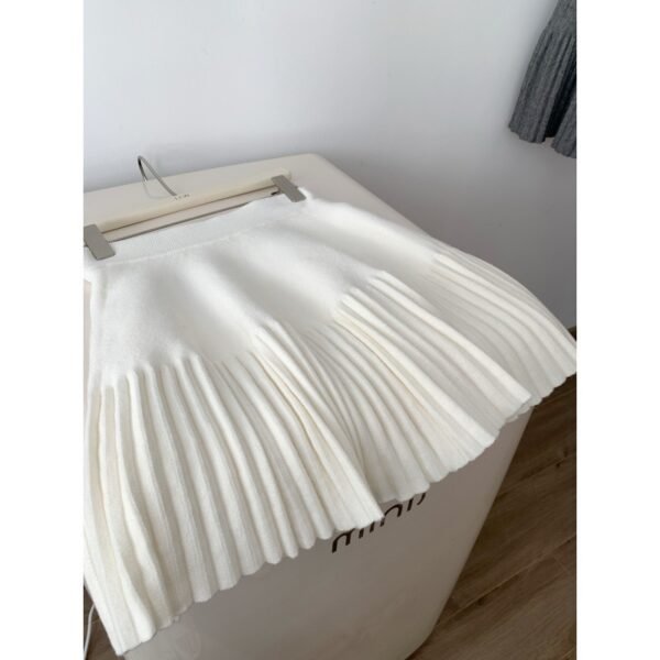 Women's Wool Knitted Skirt Autumn And Winter Slimming High Waist - Image 5