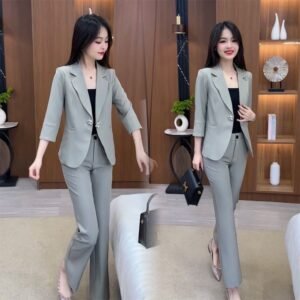 Temperament Leisure Western Style Autumn Suit