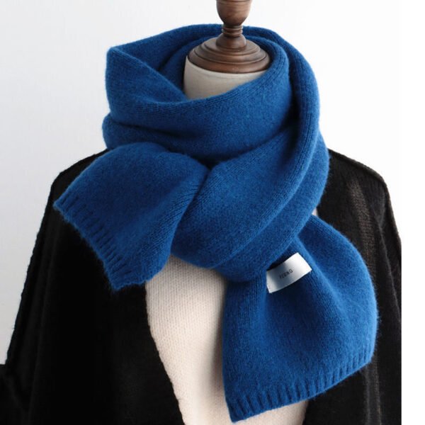Solid Color Scarf Women's Autumn And Winter Warm - Image 6