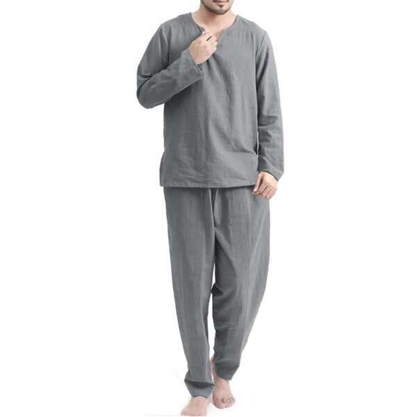Casual Pajamas Two-piece Thin Breathable And Loose - Image 7