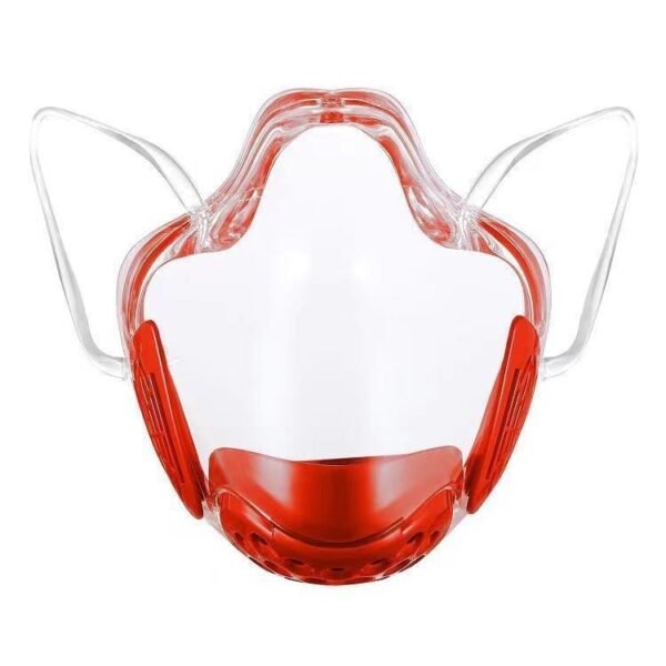 Full Face Anti-splash And Dust-proof Transparent Protective Anti-fog Plastic Mask - Image 2