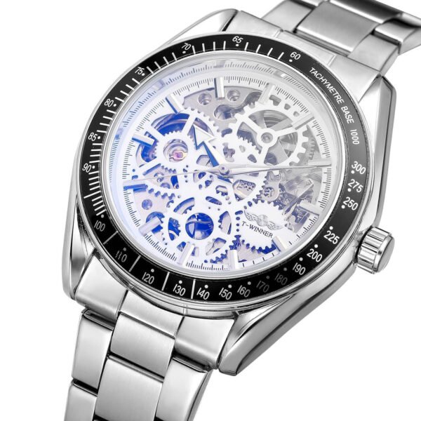 Waterproof Hollow Mechanical Men's Watch - Image 5