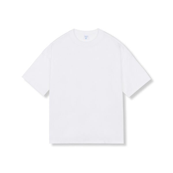 Solid Color Loose Cotton Crew Neck Short Sleeve Men - Image 10