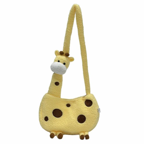 Cute Giraffe Crossbody Bag Female - Image 6
