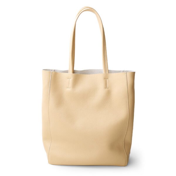 New Large Capacity Women's Fashion Simple Leather Shoulder Bag - Image 9