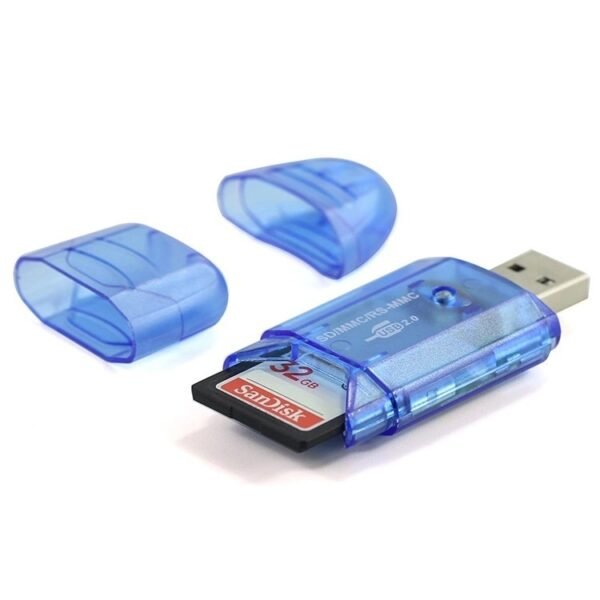Creative LED Transparent USB Card Reader - Image 6