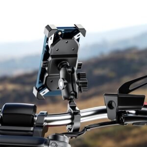 Aluminum Alloy Motorcycle Phone Bracket with Ball Head
