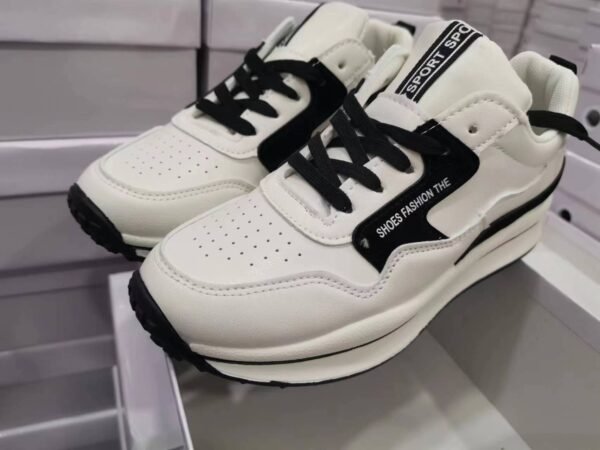 Breathable Low Top Flat Bottom 41 Size Female Lace-up Casual Shoes - Image 8