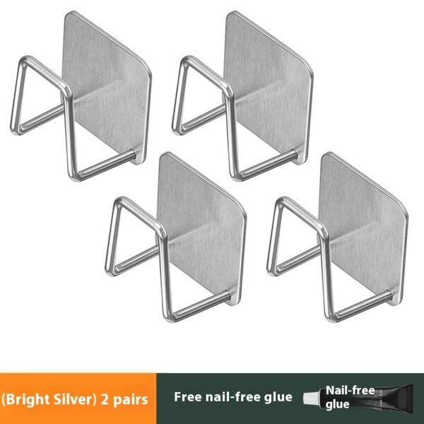 Kitchen Rack Punch-free Wall Hanging Pot Storage Rack - Image 7