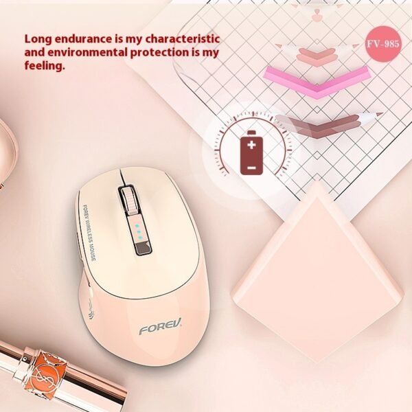 New Bluetooth Dual-mode Wireless Charging Computer Laptop Office Mouse - Image 2