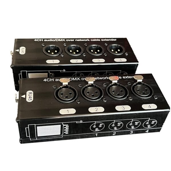 4-way Carnon Network Cable Four-channel DMX512 Network Signal Sprinkler Anti-interference Extension 300 M - Image 3