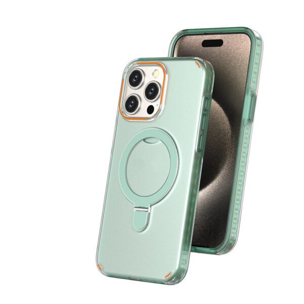 Colorful Magnetic Bracket Phone Case – MagSafe Wireless Charging - Image 9