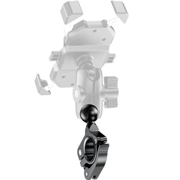 Aluminum Alloy Motorcycle Phone Bracket with Ball Head - Image 5