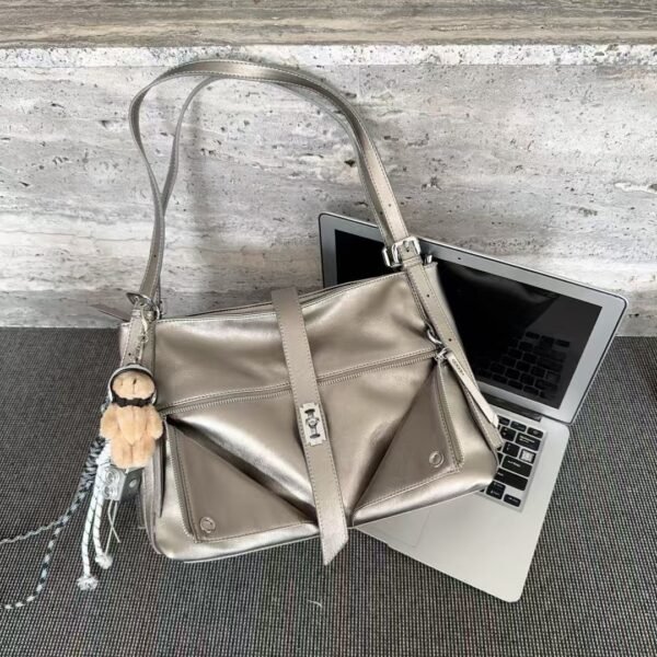 New Retro Large Capacity Casual Shoulder Bag - Image 3