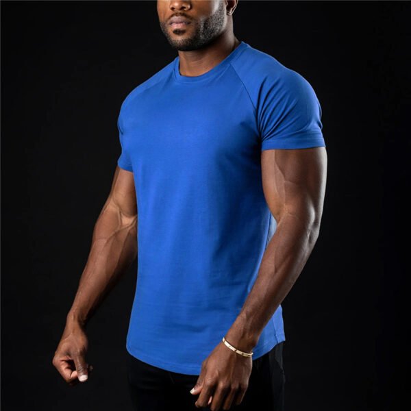 Sports Short-sleeved Quick-drying T-shirt Men's Casual Workout Top - Image 8