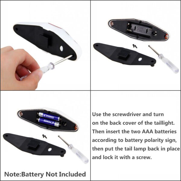 Wireless remote control bicycle taillight - Image 3