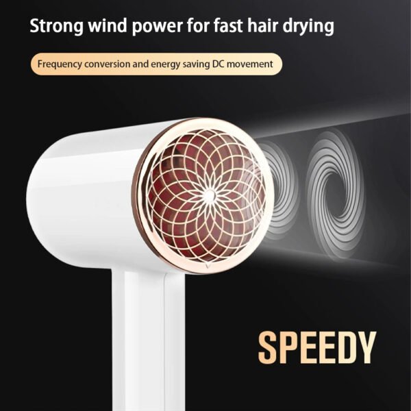 821 Hair Dryer For Household Use High-Power With Three Levels Of Adjustment Negative Ion Hair Care Cold And Hot Air - Image 2