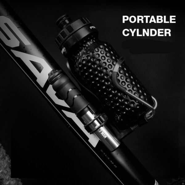 WILD MAN high pressure mountain road bike portable bicycle pump US law mouth universal mini basketball pump - Image 8