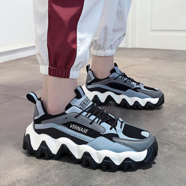 Breathable mesh shoes daddy shoes - Image 2