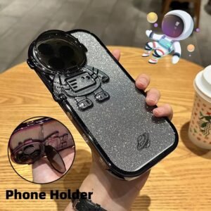 Astronaut Glitter Phone Case for iPhone 14/13/12/11
