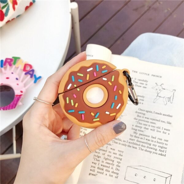 Compatible with Apple, Donuts  Case  Airpods Pro Silicorn - Image 3
