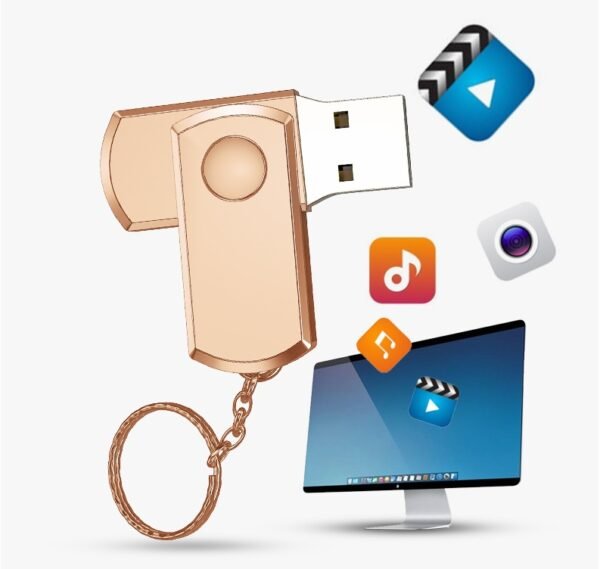 Compatible with Apple , Ultra-large capacity metal USB flash drive - Image 5