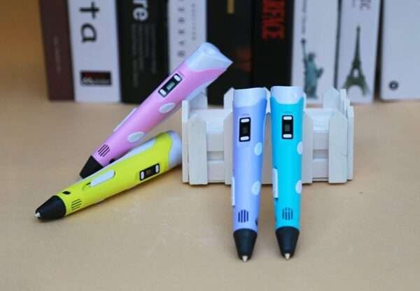 3D print pen 3D pen two generation graffiti 3D stereoscopic paintbrush children puzzle painting toys - Image 3