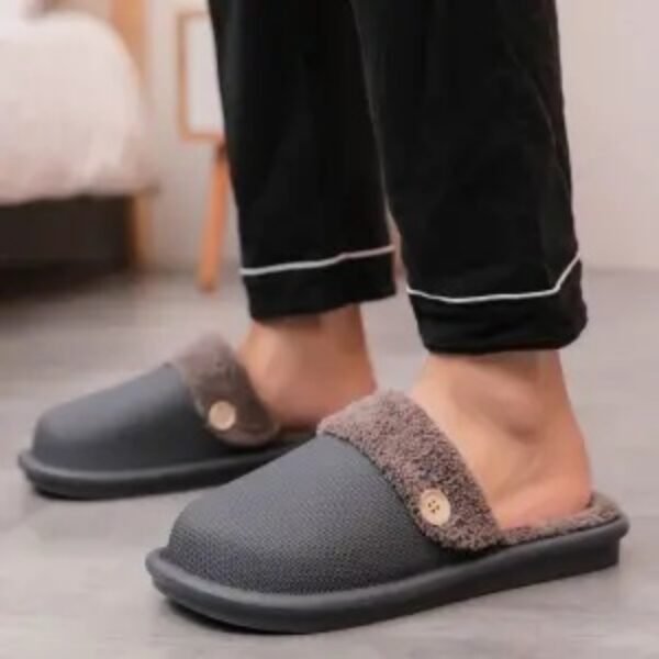 Thick Soled Anti Slip Warm Slippers - Image 4