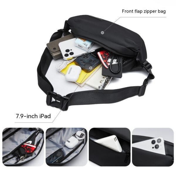 Men's Messenger Bag Functional One-shoulder Riding - Image 2