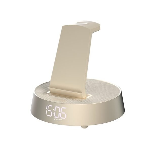 Wireless Bluetooth Speaker Clock Alarm Clock Mobile Phone Headset Watch - Image 6