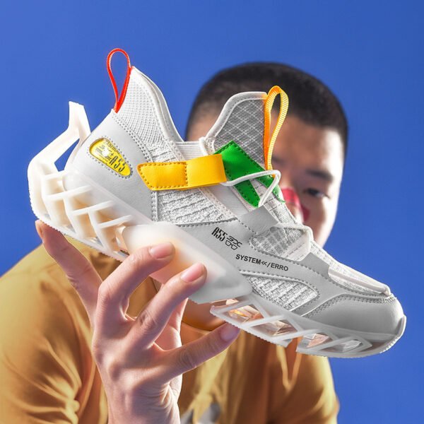 Spring Men's Shoes New Blade Shoes Men's Trendy Shoes Shock Absorption Running Shoes Summer Breathable Sports Shoes One Generation - Image 5