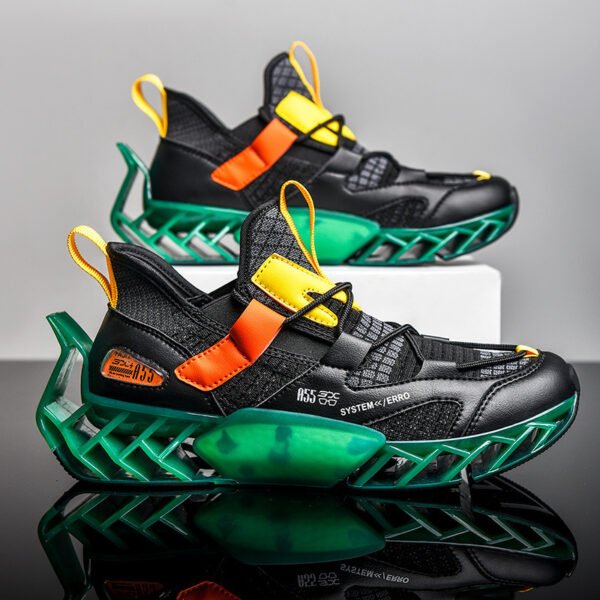 Spring Men's Shoes New Blade Shoes Men's Trendy Shoes Shock Absorption Running Shoes Summer Breathable Sports Shoes One Generation - Image 3