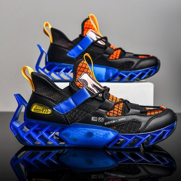 Spring Men's Shoes New Blade Shoes Men's Trendy Shoes Shock Absorption Running Shoes Summer Breathable Sports Shoes One Generation - Image 2
