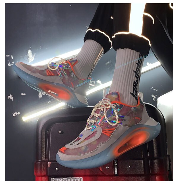 Student Sneakers Men's Basketball Low-Top Men's Sports And Leisure Shoes Men's Korean Version Of The Trend Of All-Match Youth Running Shoes - Image 6