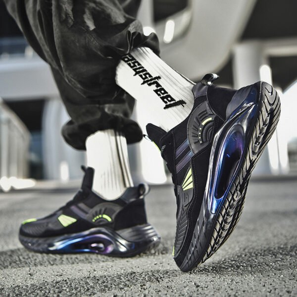 Student Sneakers Men's Basketball Low-Top Men's Sports And Leisure Shoes Men's Korean Version Of The Trend Of All-Match Youth Running Shoes - Image 2