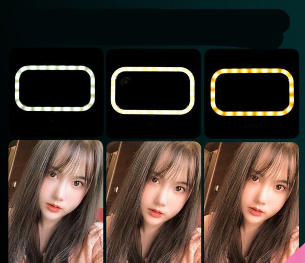 Apple-Compatible Phone Case with Night Selfie Light - Image 3