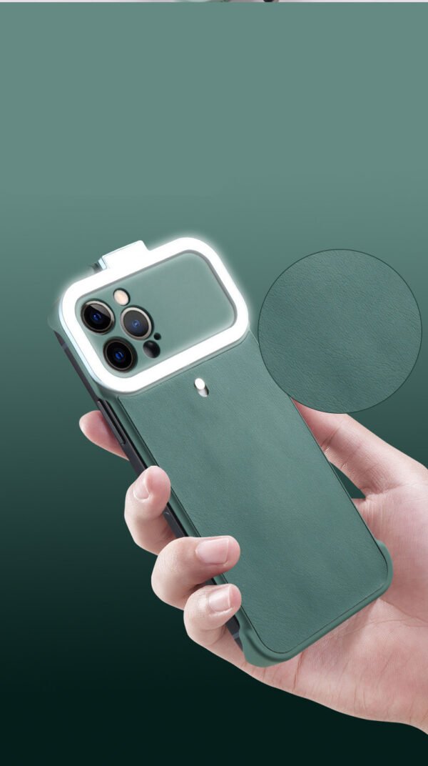 Apple-Compatible Phone Case with Night Selfie Light - Image 4